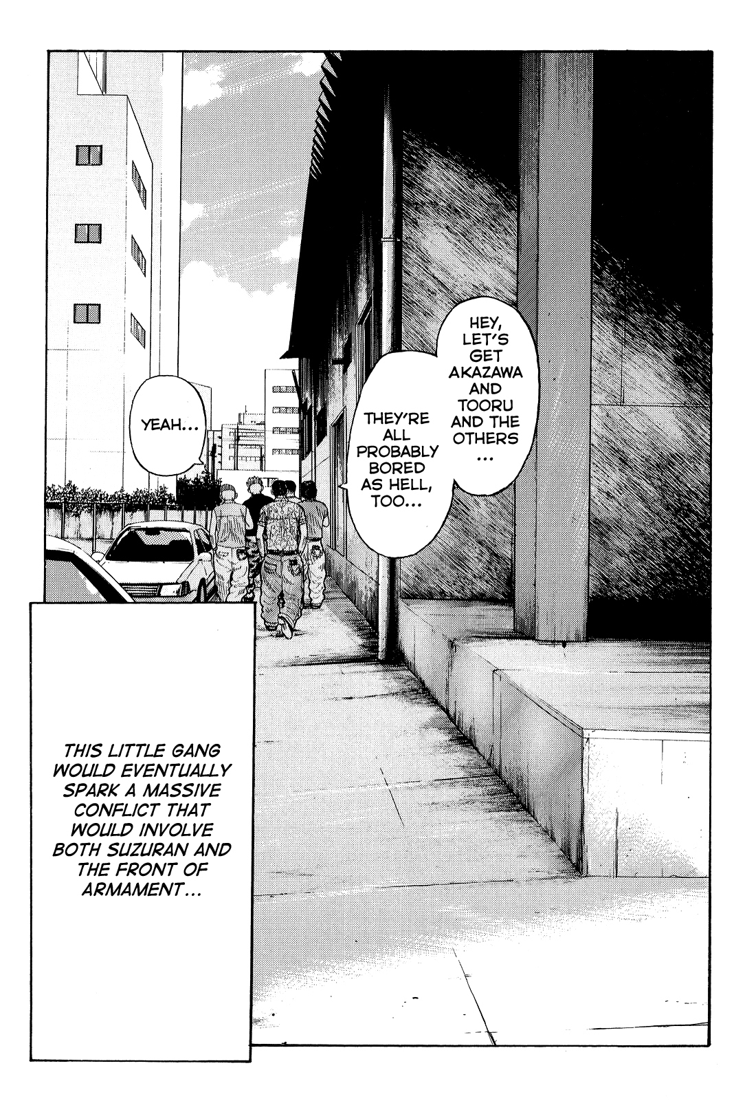 Crows Chapter 84 page 16 - Chapter 84: The Scar-faced Man's Lament