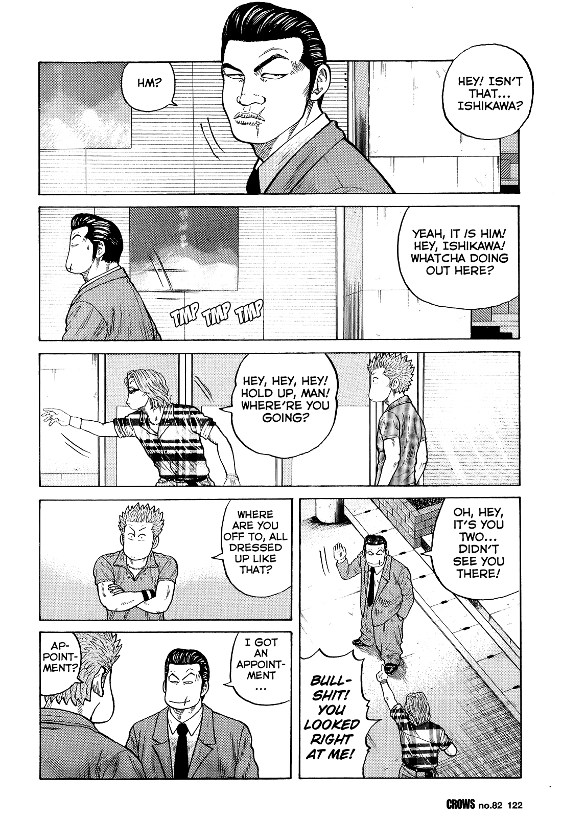 Crows Chapter 84 page 17 - Chapter 84: The Scar-faced Man's Lament