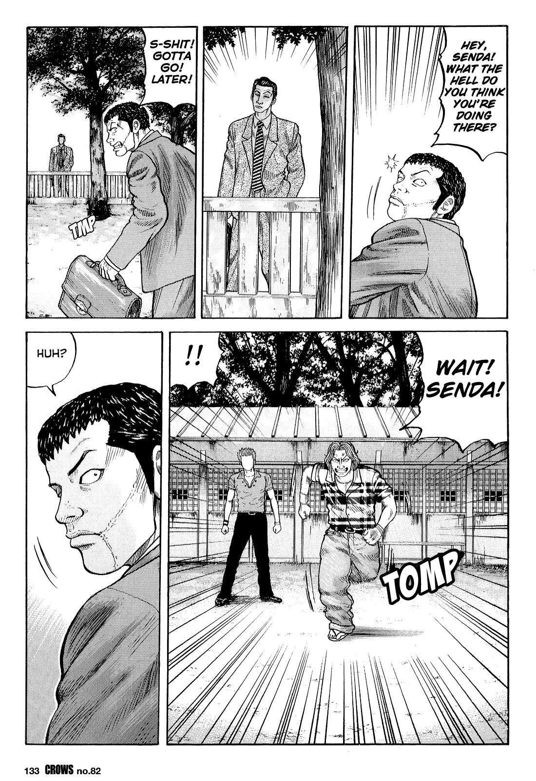 Crows Chapter 84 page 28 - Chapter 84: The Scar-faced Man's Lament