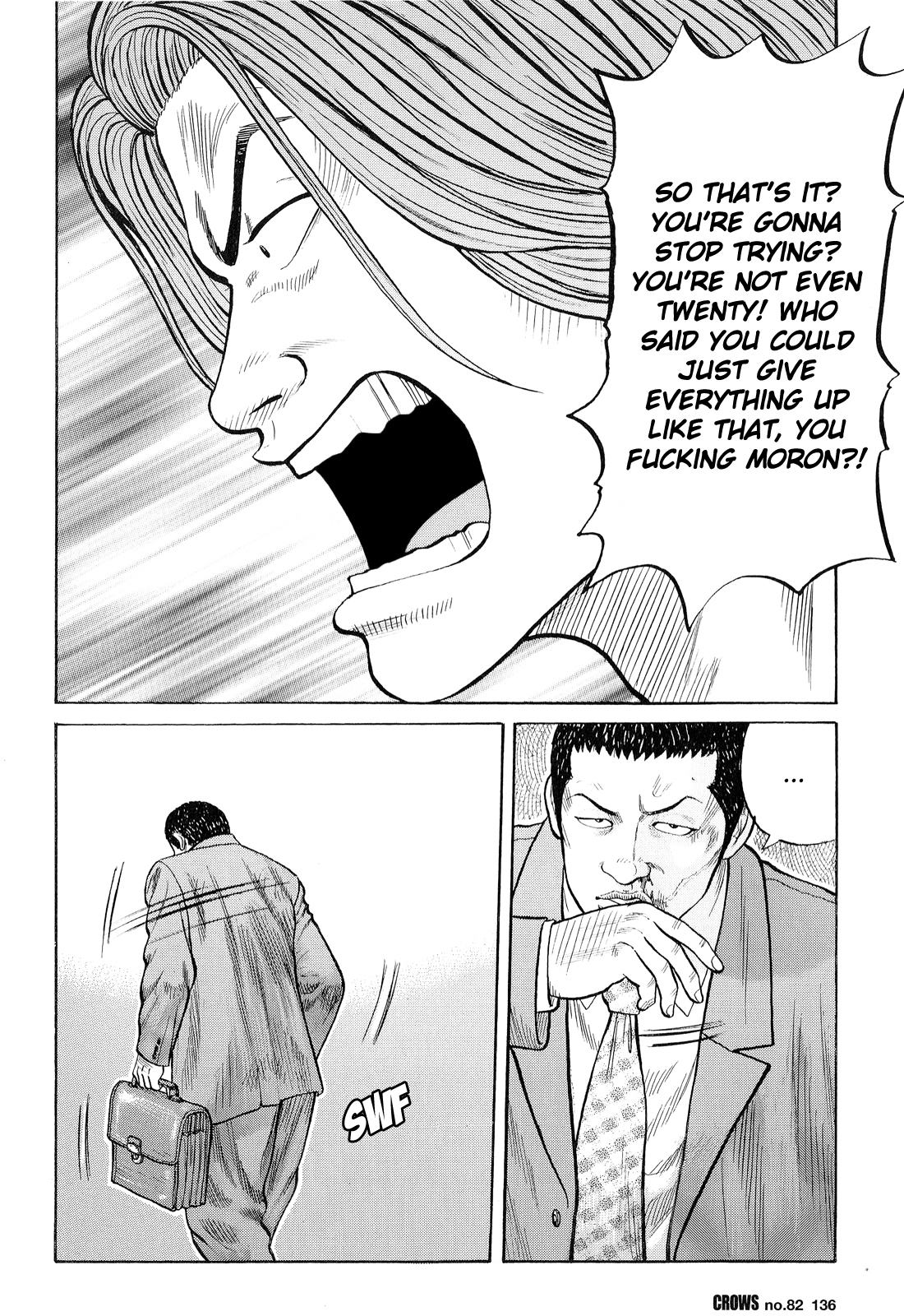 Crows Chapter 84 page 31 - Chapter 84: The Scar-faced Man's Lament