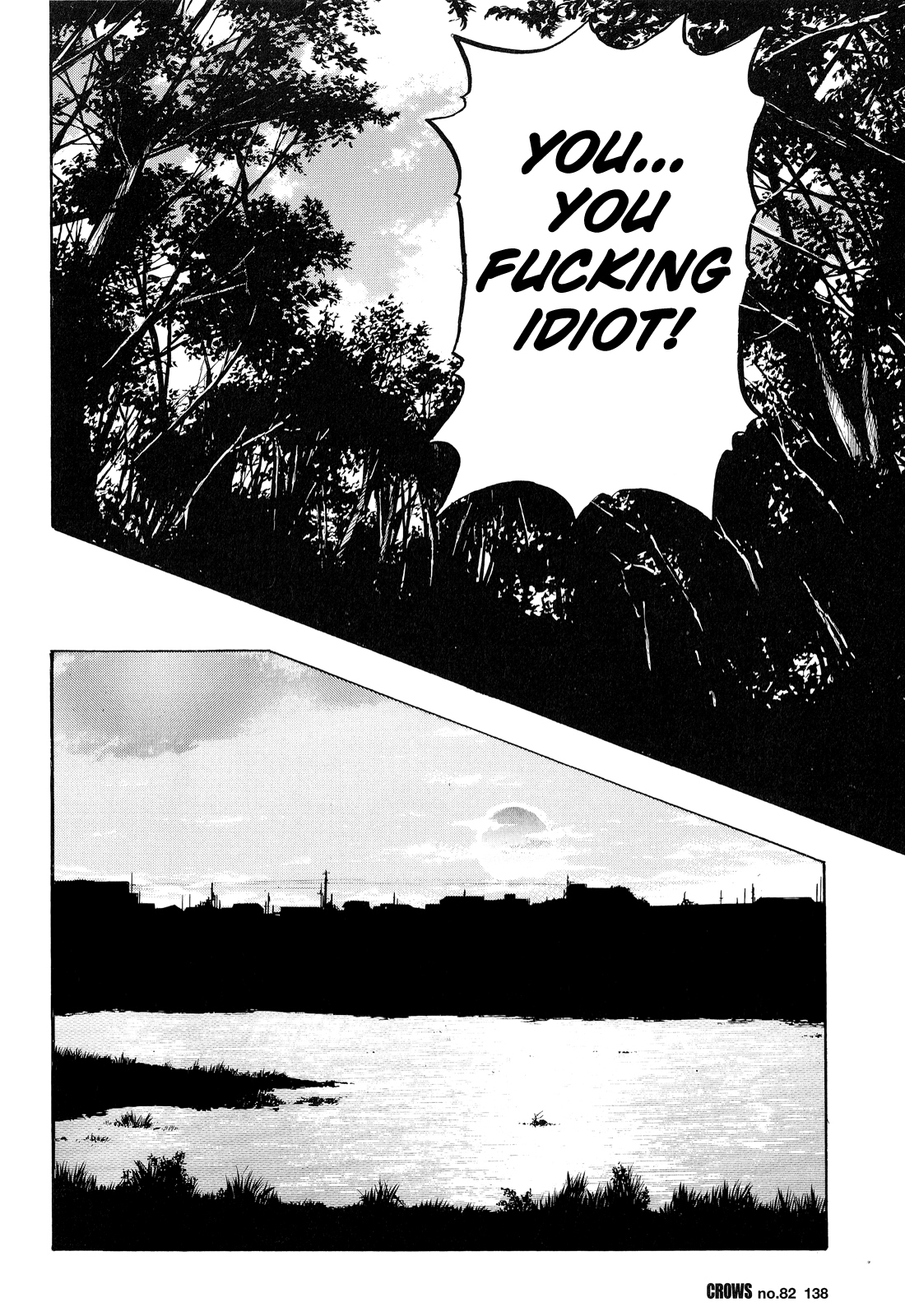 Crows Chapter 84 page 33 - Chapter 84: The Scar-faced Man's Lament