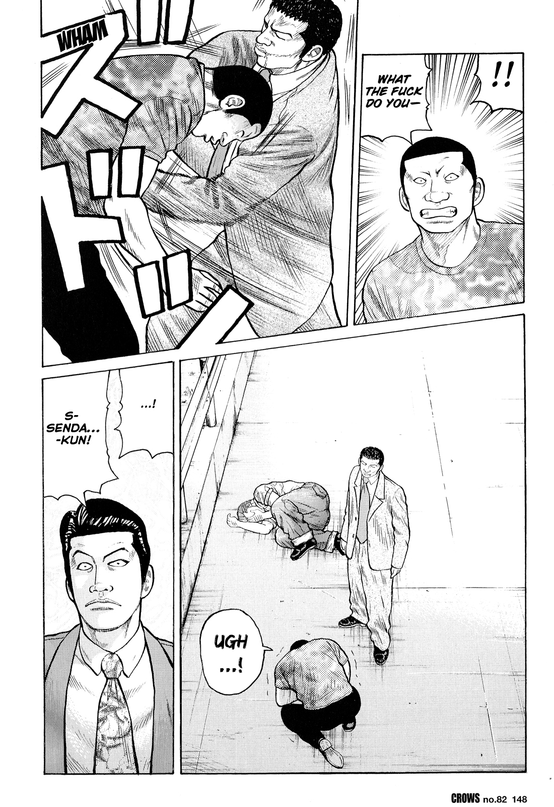 Crows Chapter 84 page 43 - Chapter 84: The Scar-faced Man's Lament