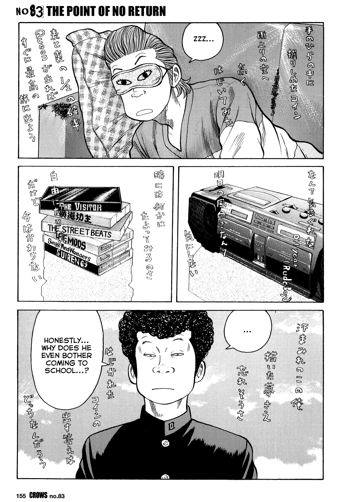 Crows Chapter 85 page 1 - Chapter 85: The Point of No Return