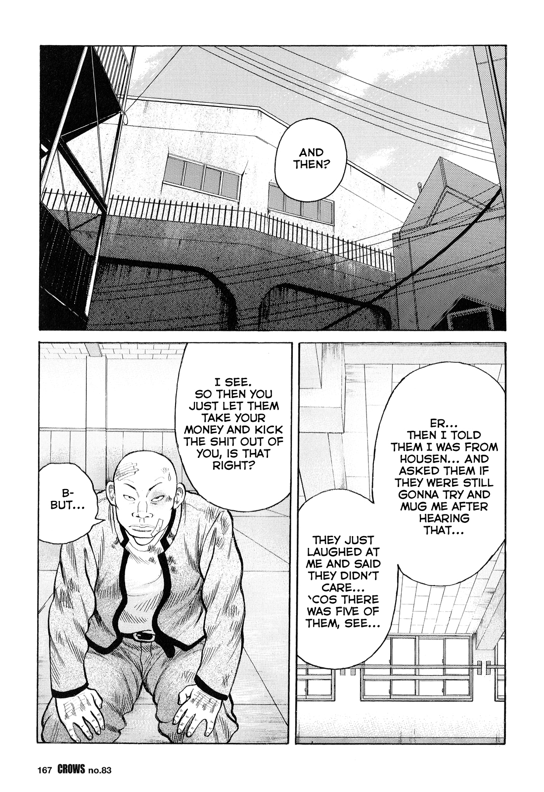 Crows Chapter 85 page 11 - Chapter 85: The Point of No Return
