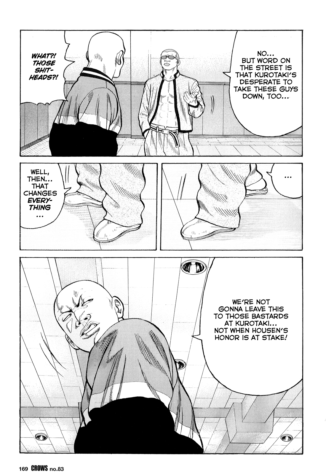 Crows Chapter 85 page 13 - Chapter 85: The Point of No Return