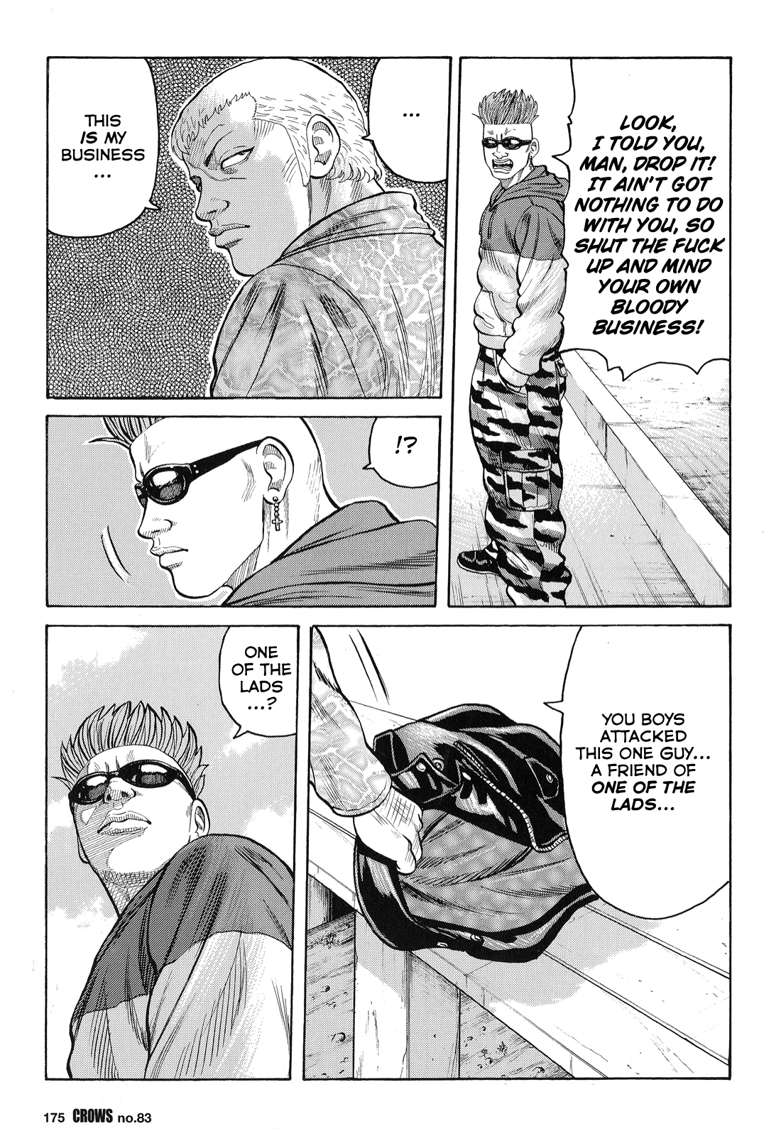 Crows Chapter 85 page 19 - Chapter 85: The Point of No Return
