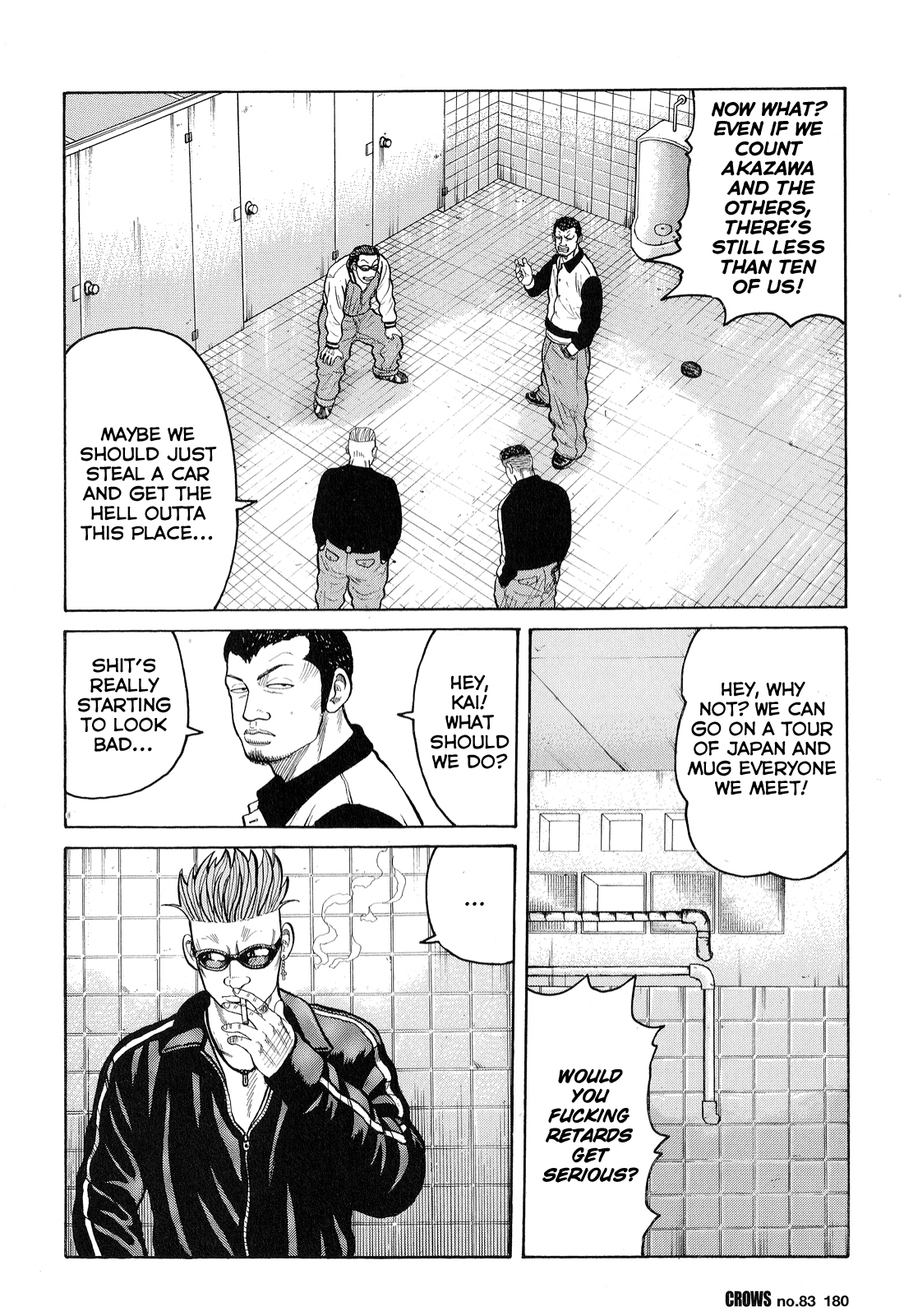 Crows Chapter 85 page 24 - Chapter 85: The Point of No Return