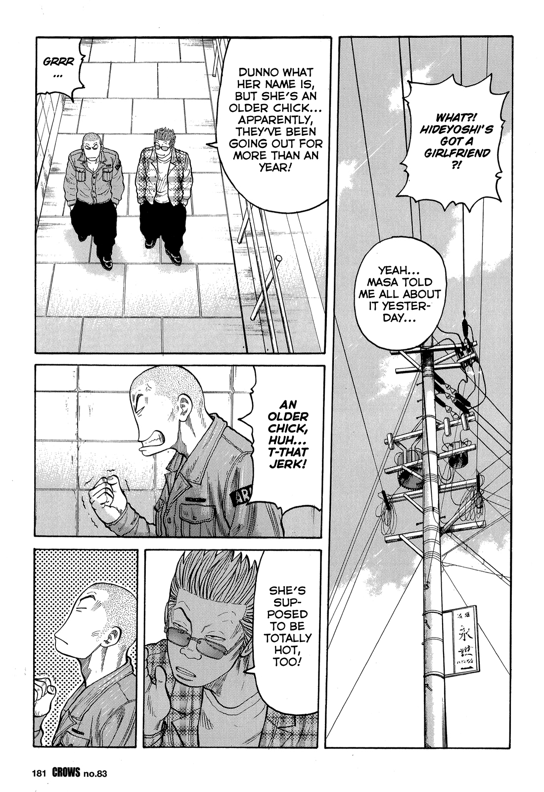 Crows Chapter 85 page 25 - Chapter 85: The Point of No Return