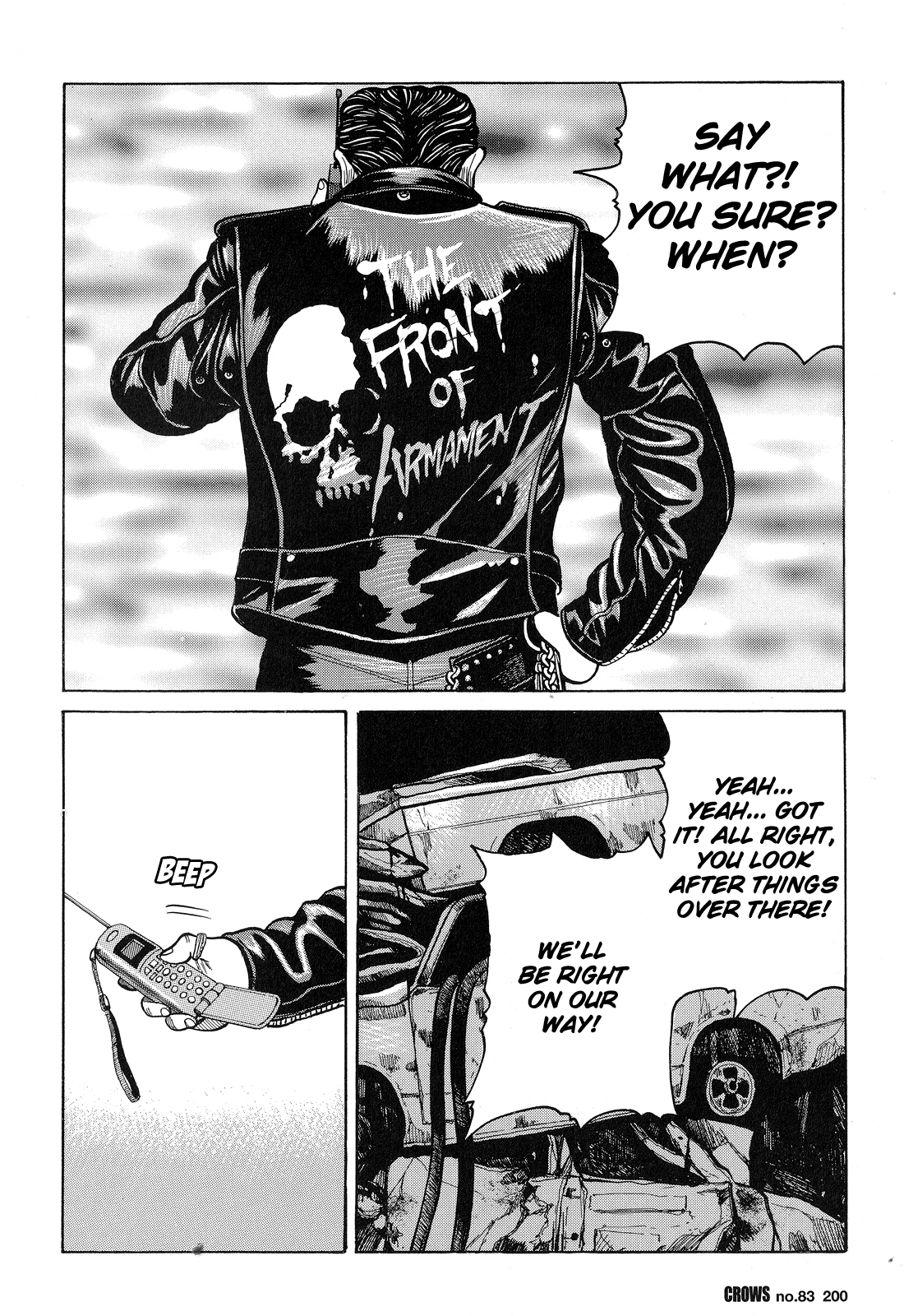 Crows Chapter 85 page 44 - Chapter 85: The Point of No Return