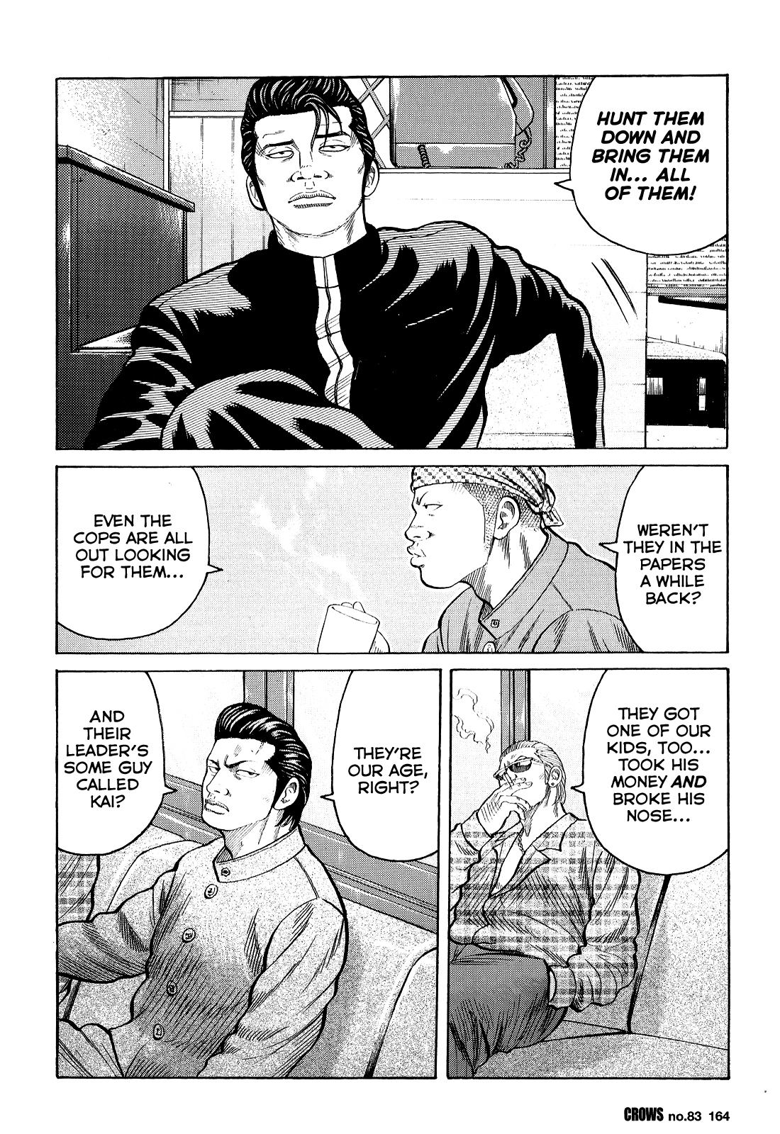Crows Chapter 85 page 8 - Chapter 85: The Point of No Return