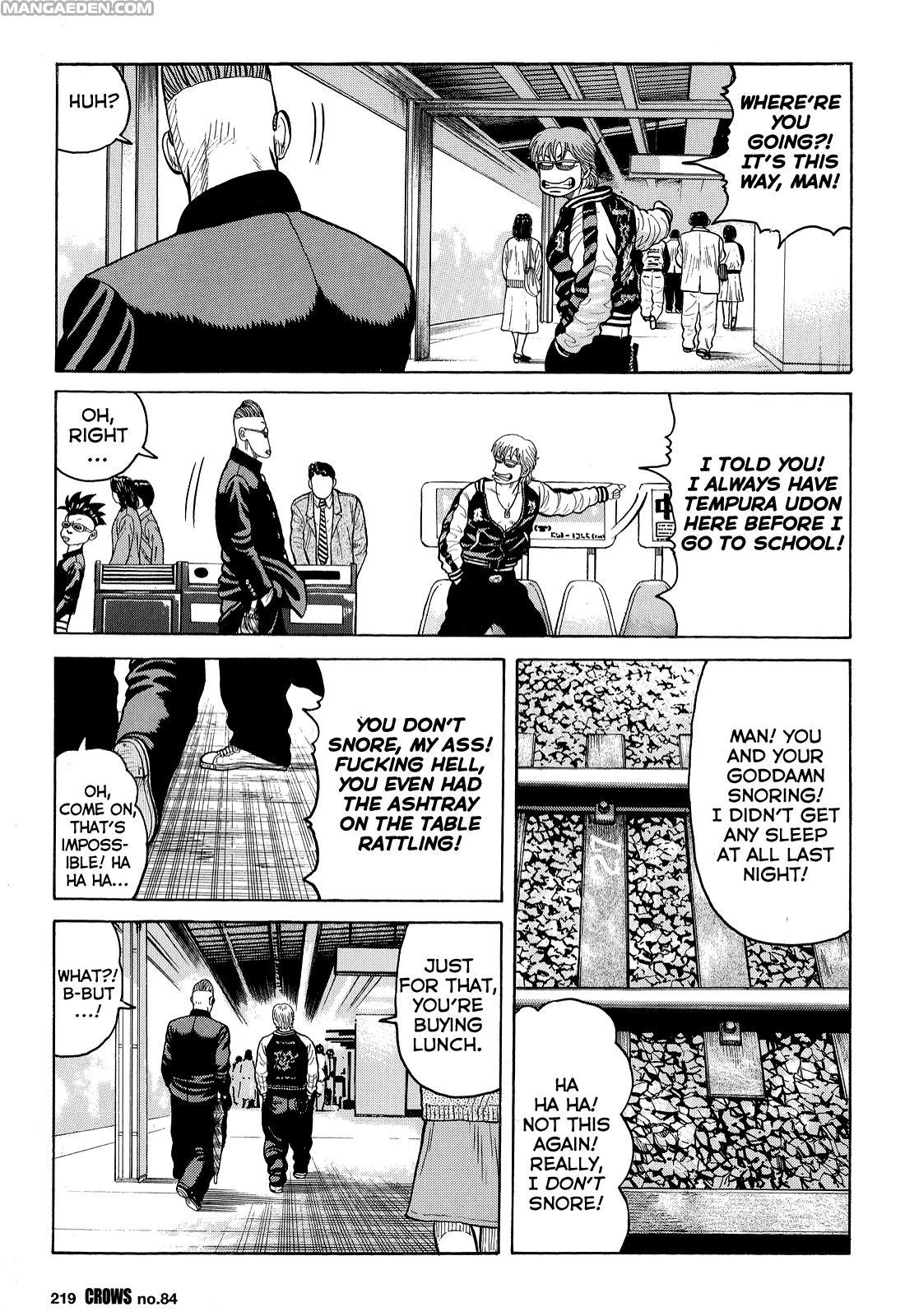 Crows Chapter 86 page 15 - Chapter 86: The Four Heads