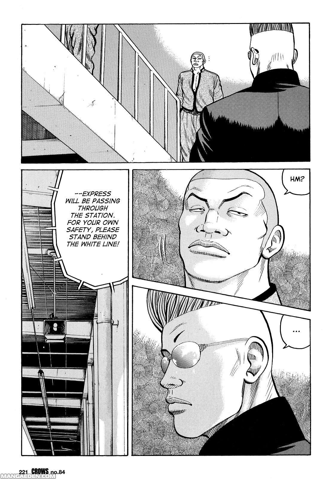 Crows Chapter 86 page 17 - Chapter 86: The Four Heads