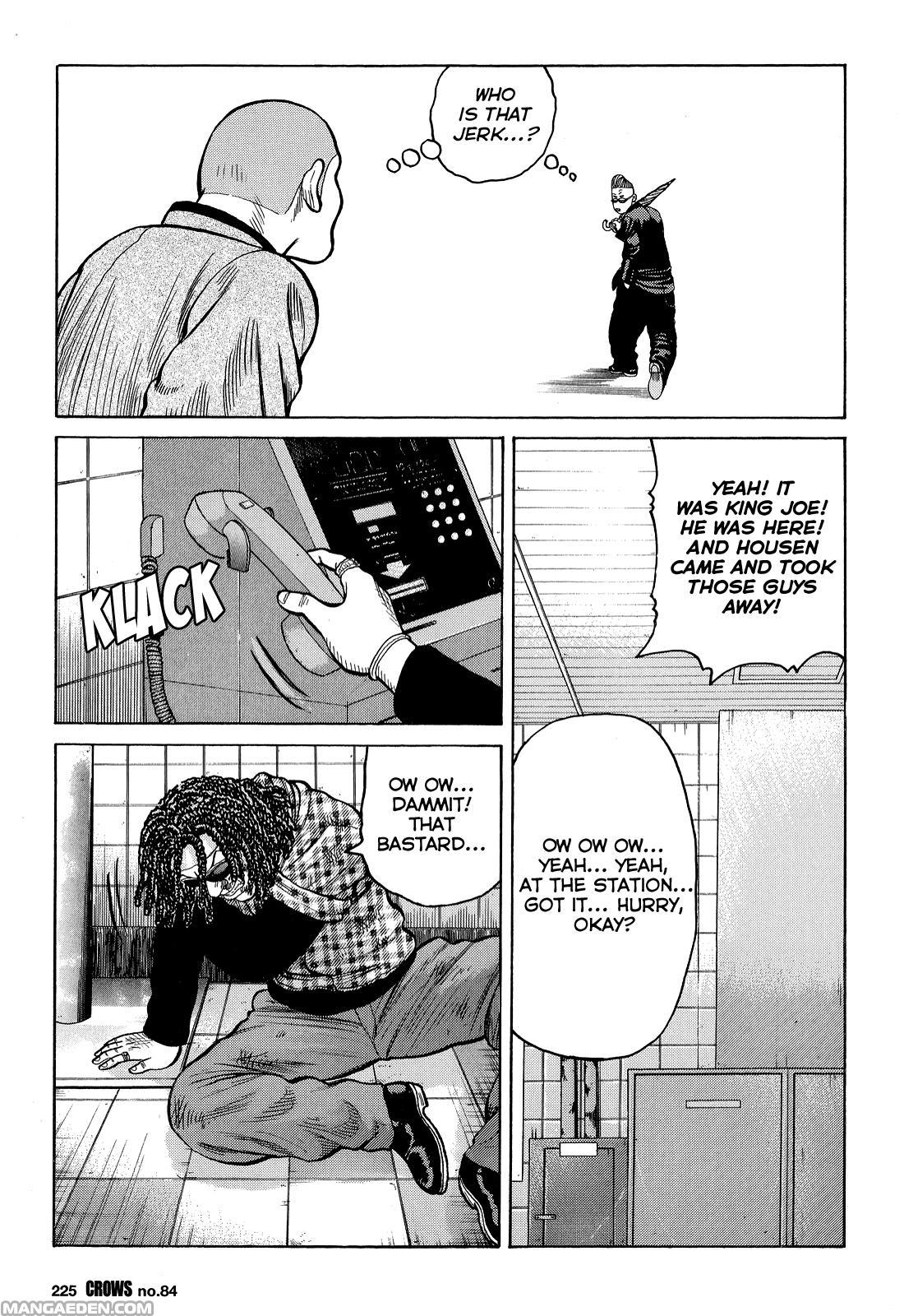 Crows Chapter 86 page 20 - Chapter 86: The Four Heads