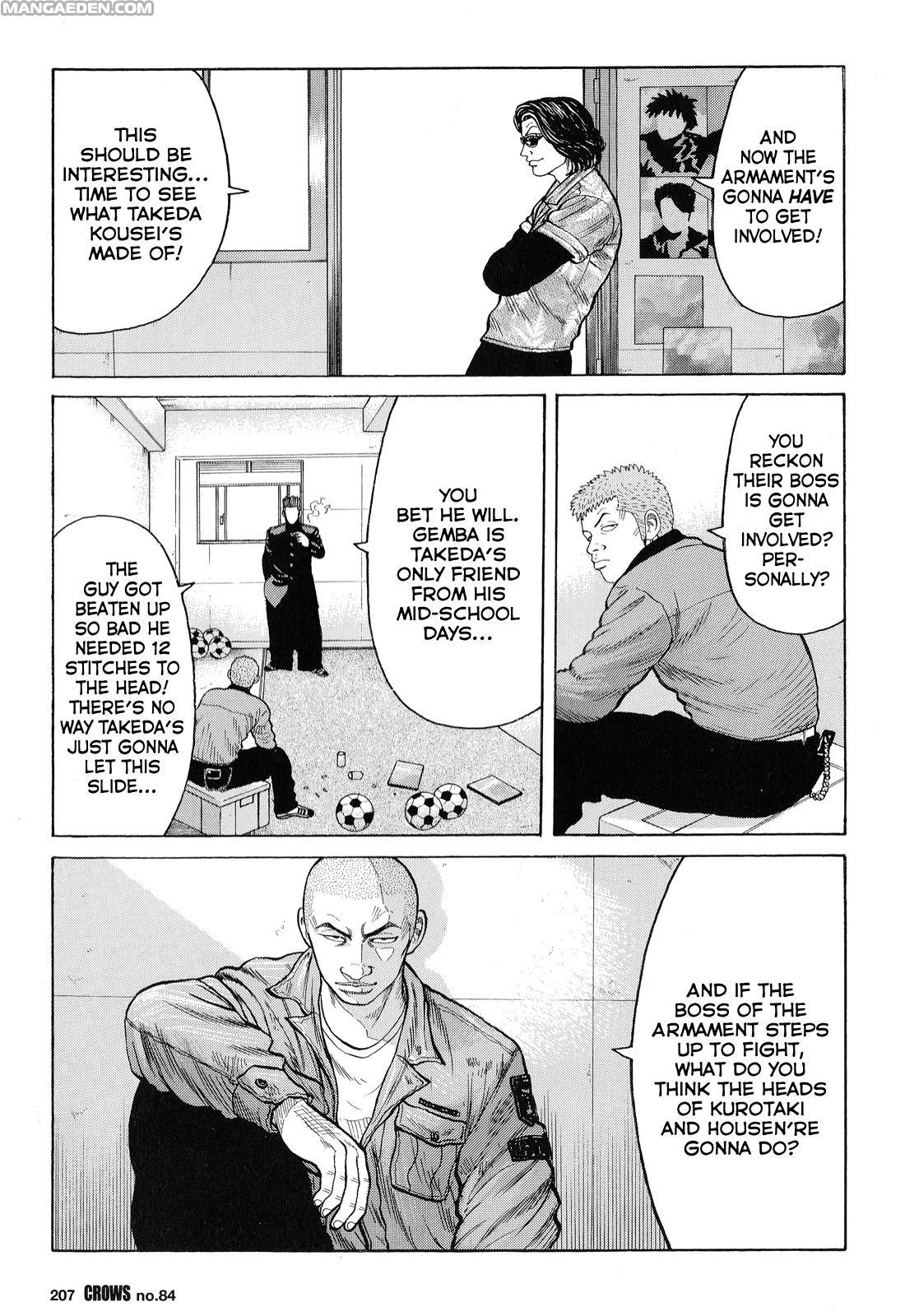Crows Chapter 86 page 3 - Chapter 86: The Four Heads