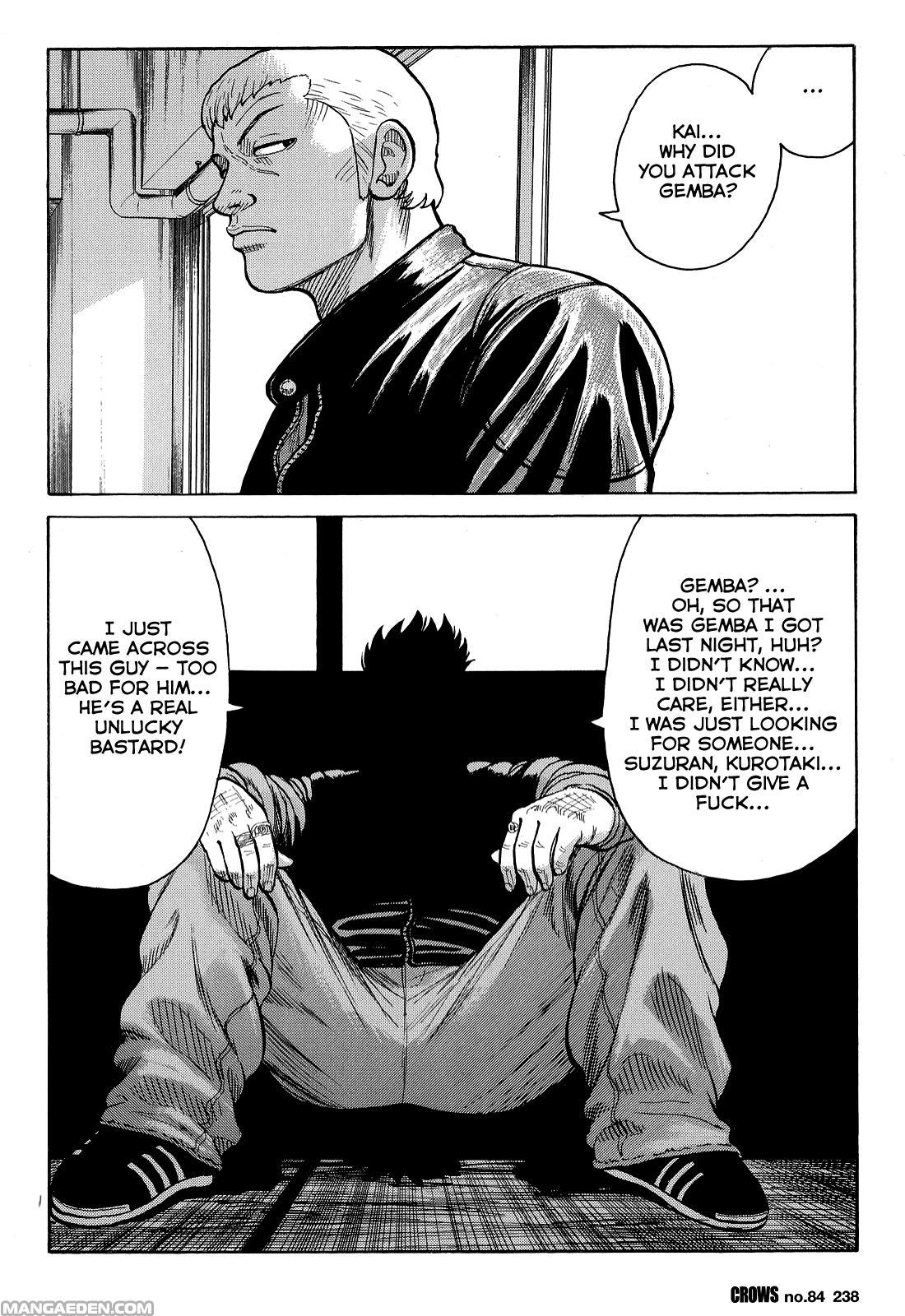 Crows Chapter 86 page 32 - Chapter 86: The Four Heads