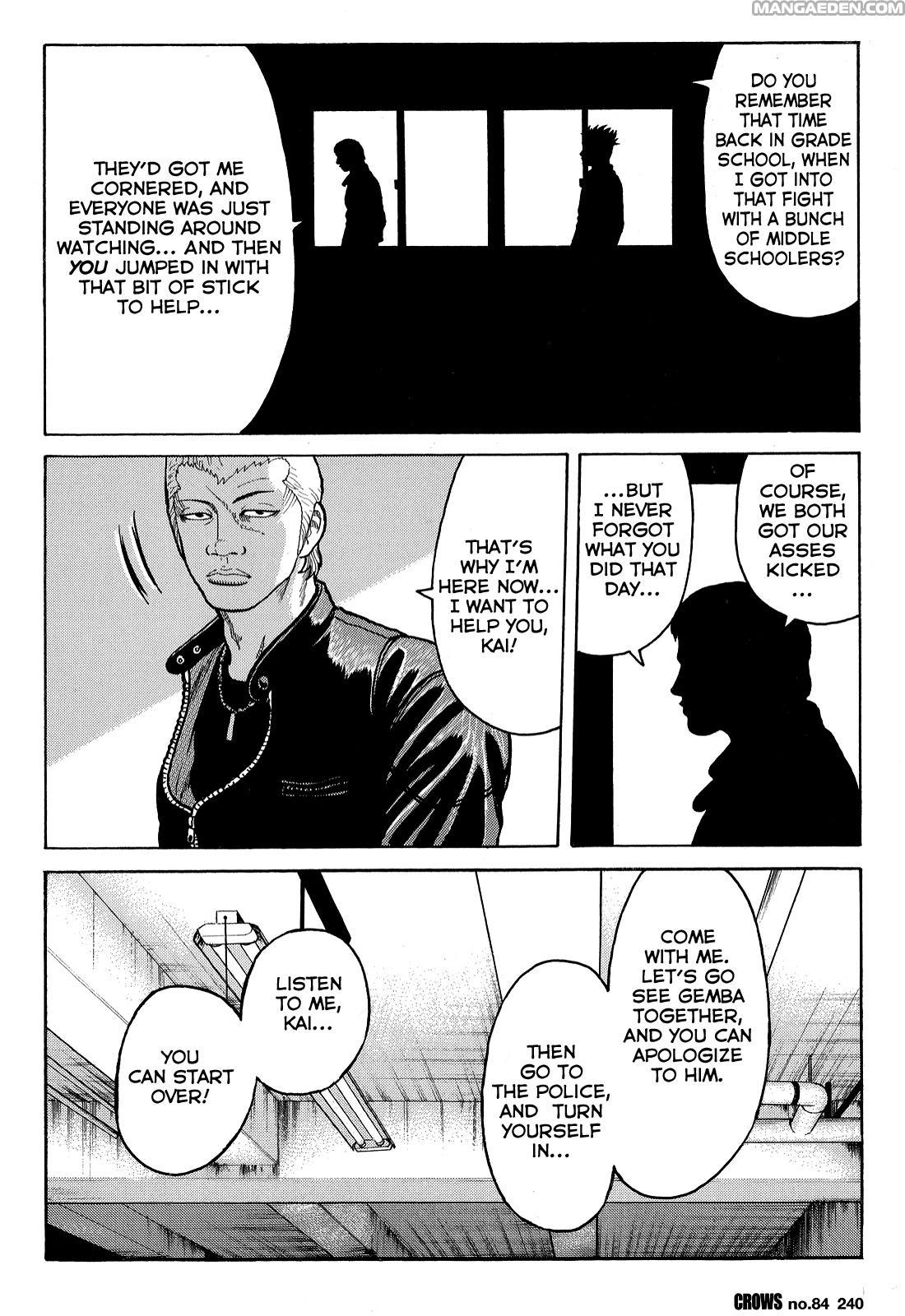 Crows Chapter 86 page 34 - Chapter 86: The Four Heads