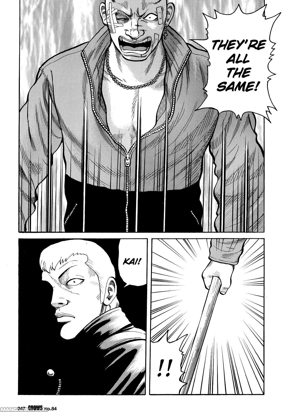 Crows Chapter 86 page 40 - Chapter 86: The Four Heads