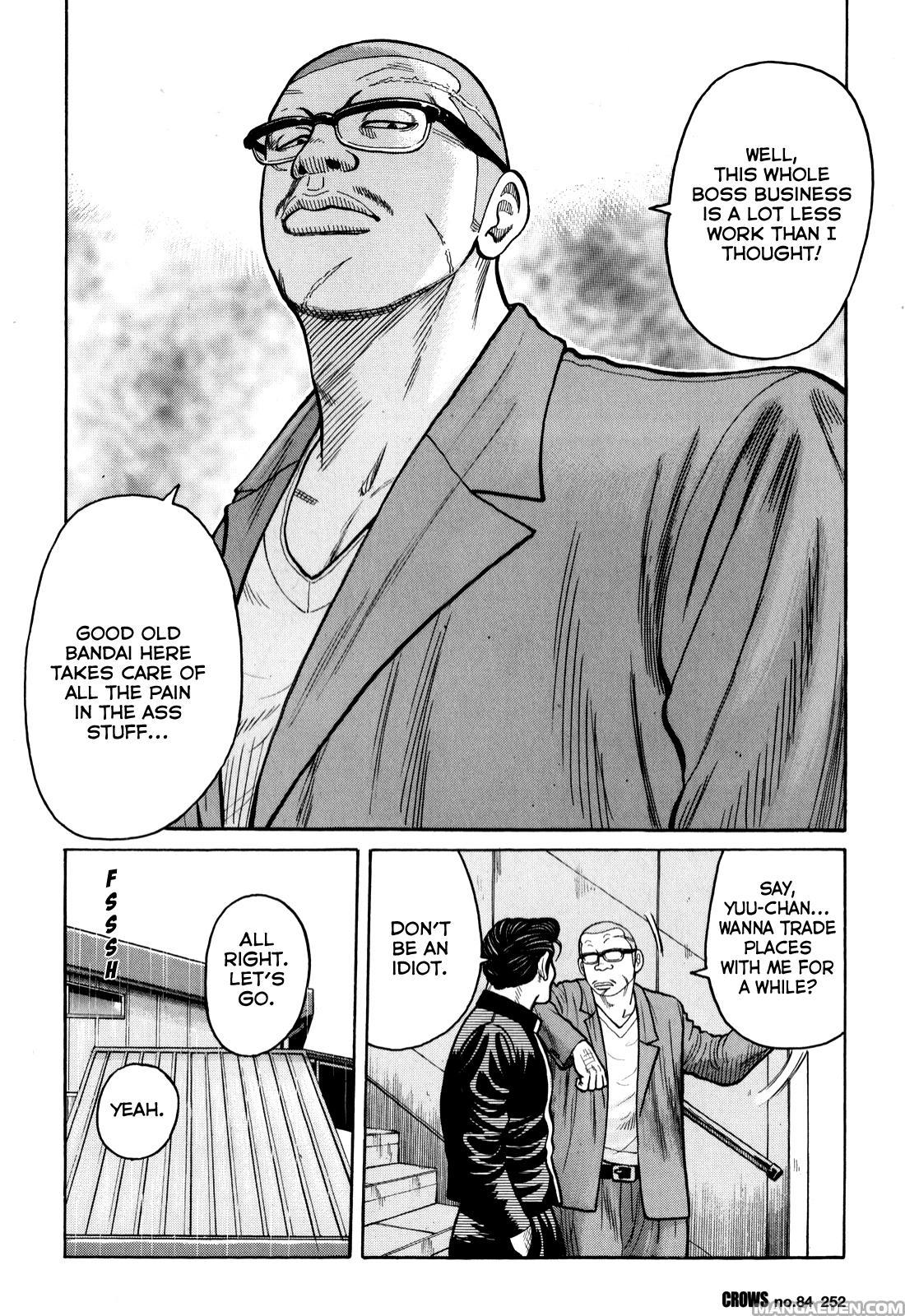 Crows Chapter 86 page 45 - Chapter 86: The Four Heads