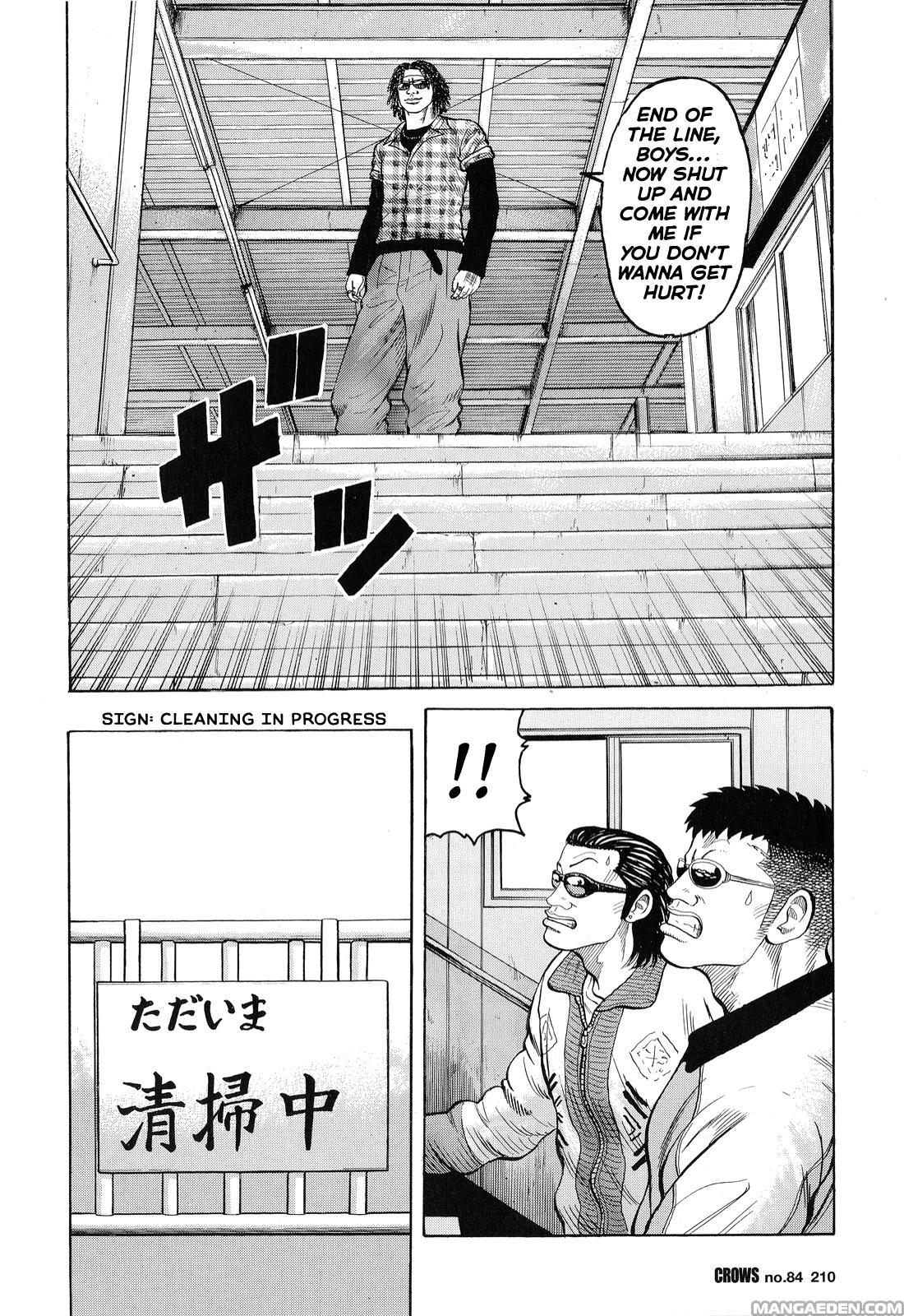 Crows Chapter 86 page 6 - Chapter 86: The Four Heads