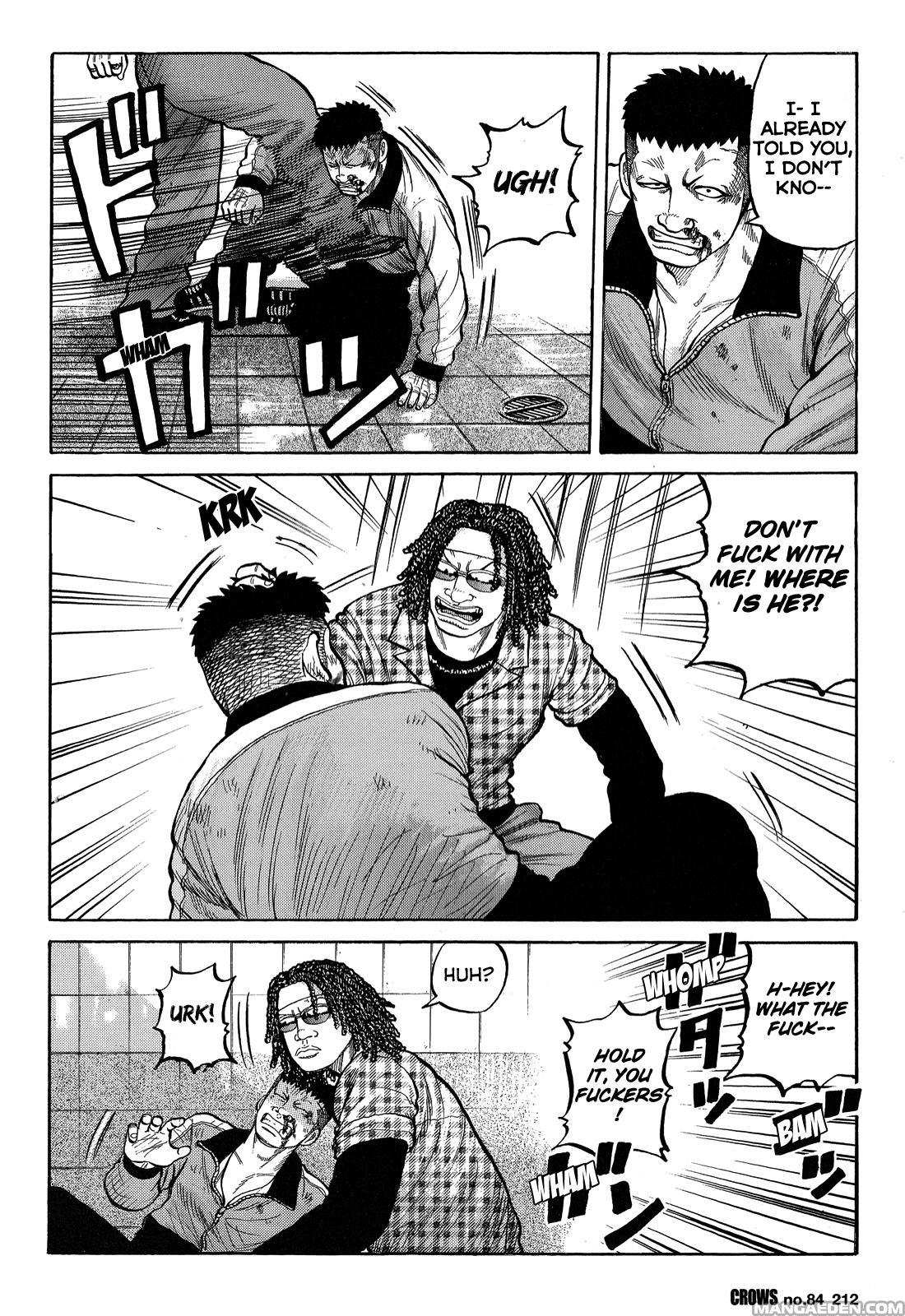 Crows Chapter 86 page 8 - Chapter 86: The Four Heads