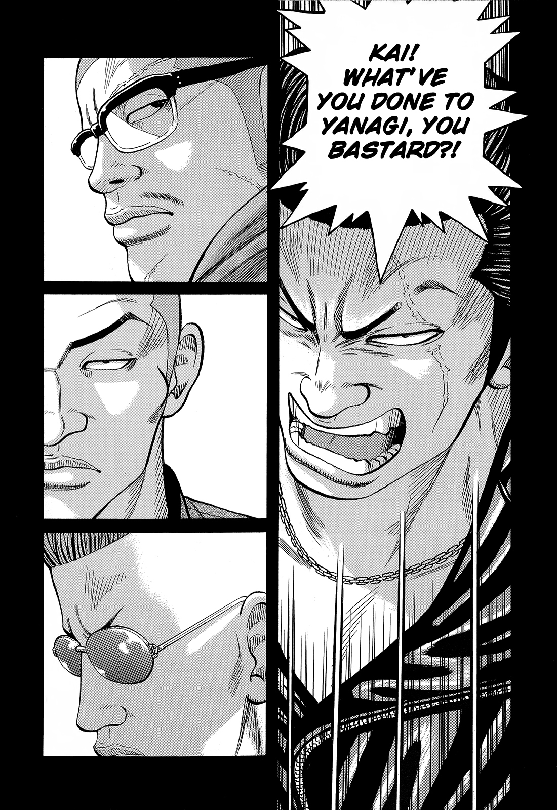 Crows Chapter 87 page 23 - Chapter 87: T, K, P, Z