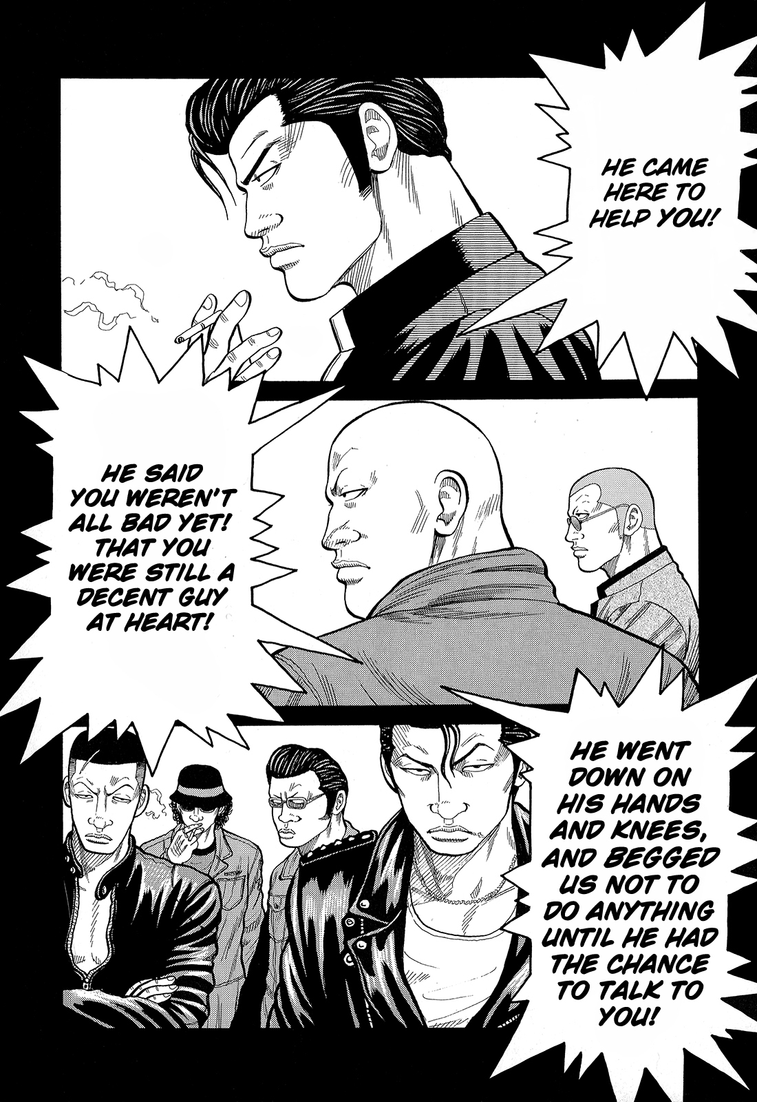 Crows Chapter 87 page 24 - Chapter 87: T, K, P, Z