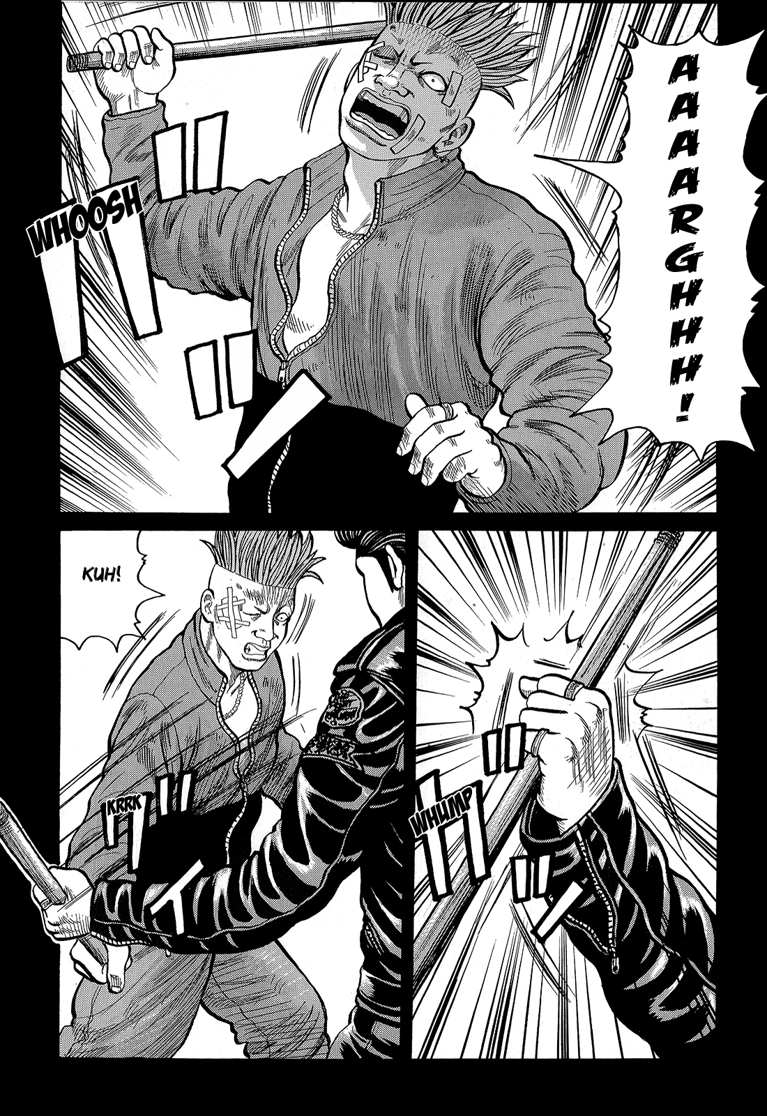 Crows Chapter 87 page 27 - Chapter 87: T, K, P, Z