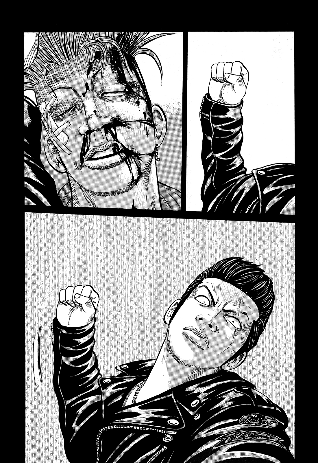 Crows Chapter 87 page 33 - Chapter 87: T, K, P, Z