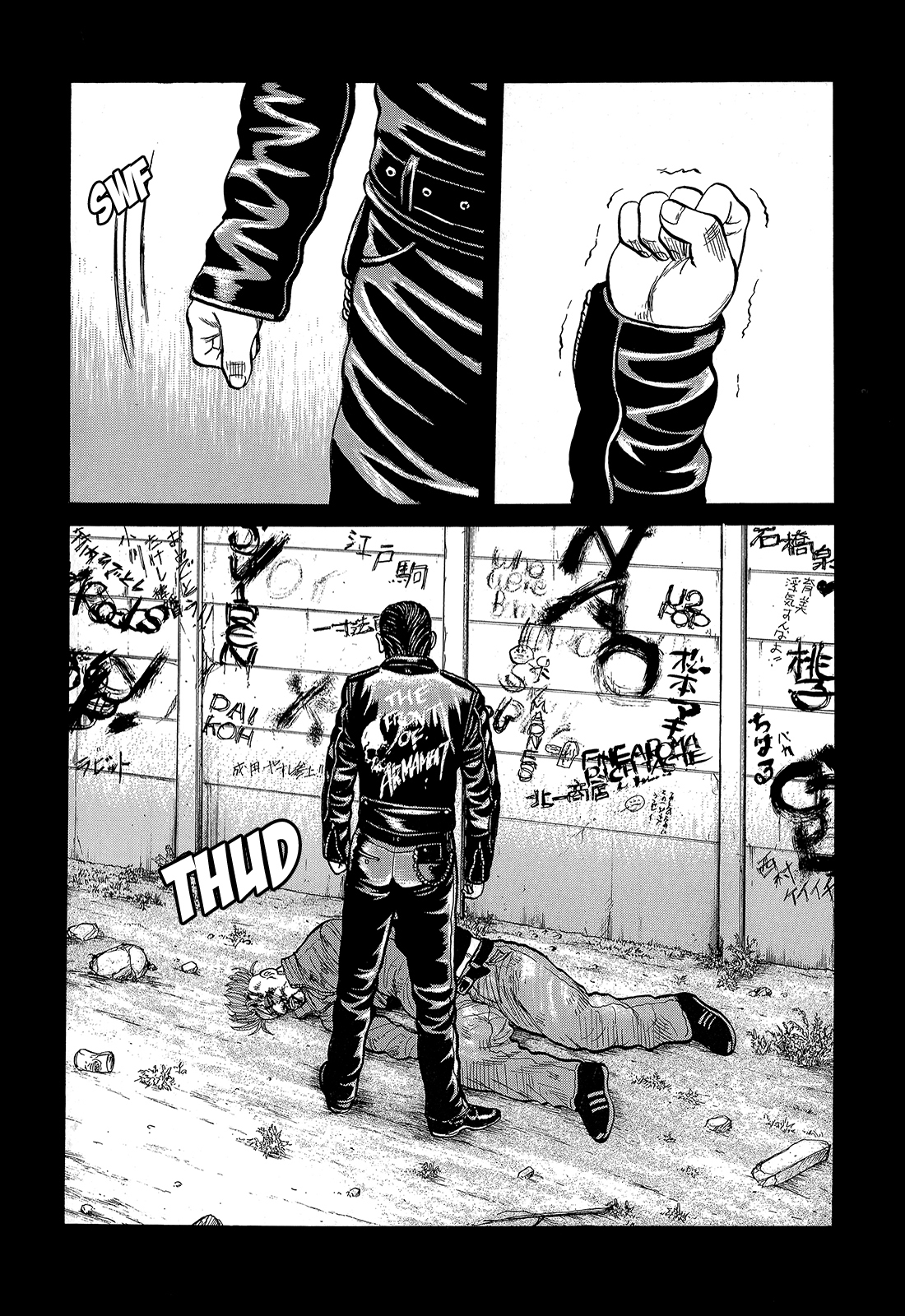 Crows Chapter 87 page 34 - Chapter 87: T, K, P, Z
