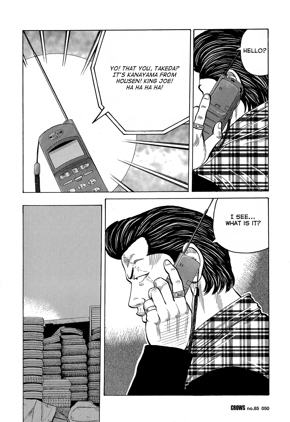 Crows Chapter 87 page 45 - Chapter 87: T, K, P, Z