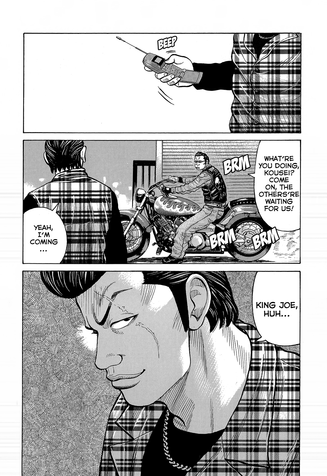 Crows Chapter 87 page 46 - Chapter 87: T, K, P, Z