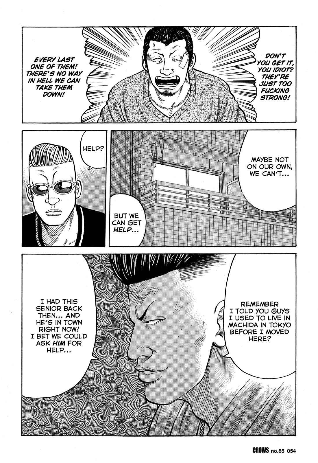 Crows Chapter 87 page 49 - Chapter 87: T, K, P, Z