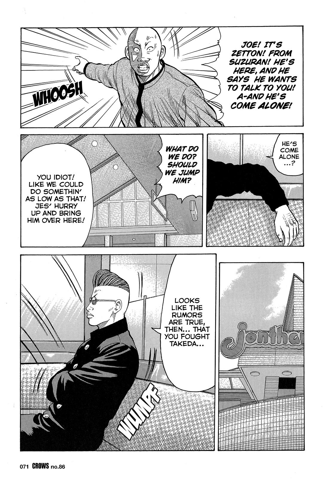 Crows Chapter 88 page 14 - Chapter 88: Tokyo