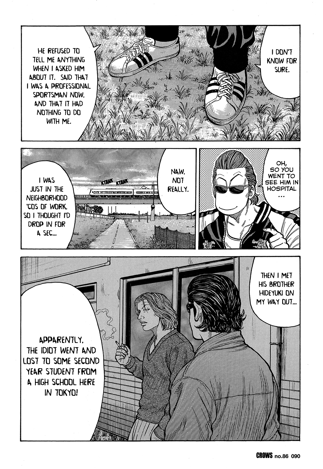 Crows Chapter 88 page 32 - Chapter 88: Tokyo