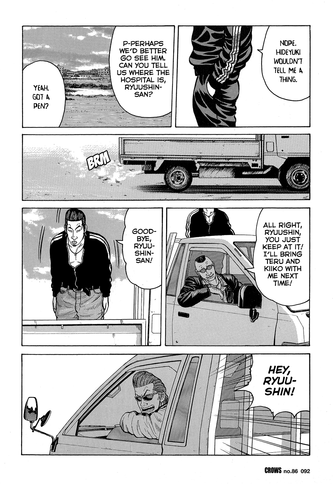 Crows Chapter 88 page 34 - Chapter 88: Tokyo