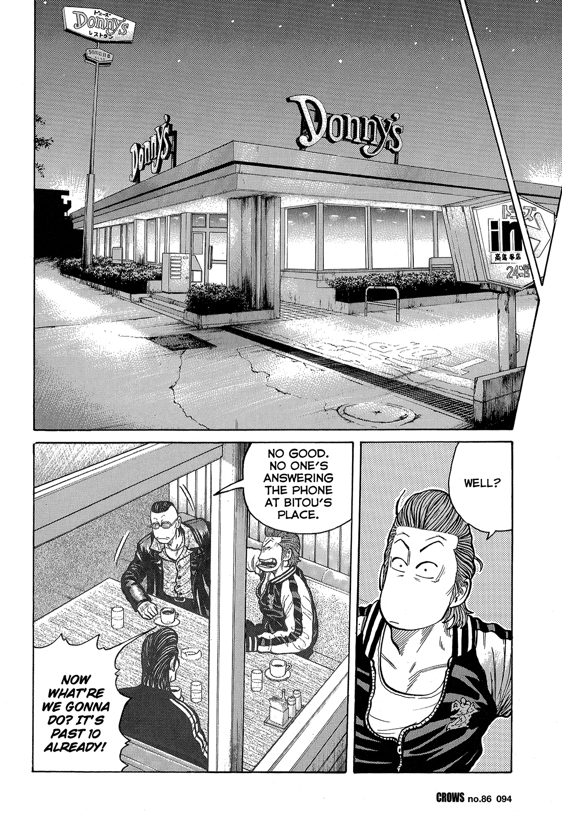 Crows Chapter 88 page 36 - Chapter 88: Tokyo