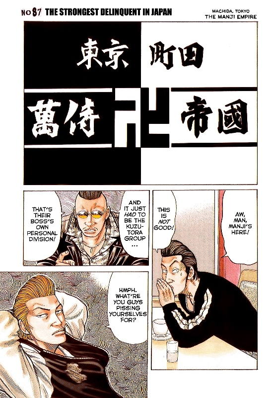 Crows Chapter 89 page 1 - Chapter 89: The Strongest Deliquent in Japan.