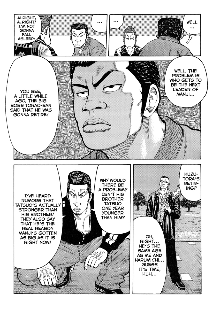 Crows Chapter 89 page 12 - Chapter 89: The Strongest Deliquent in Japan.
