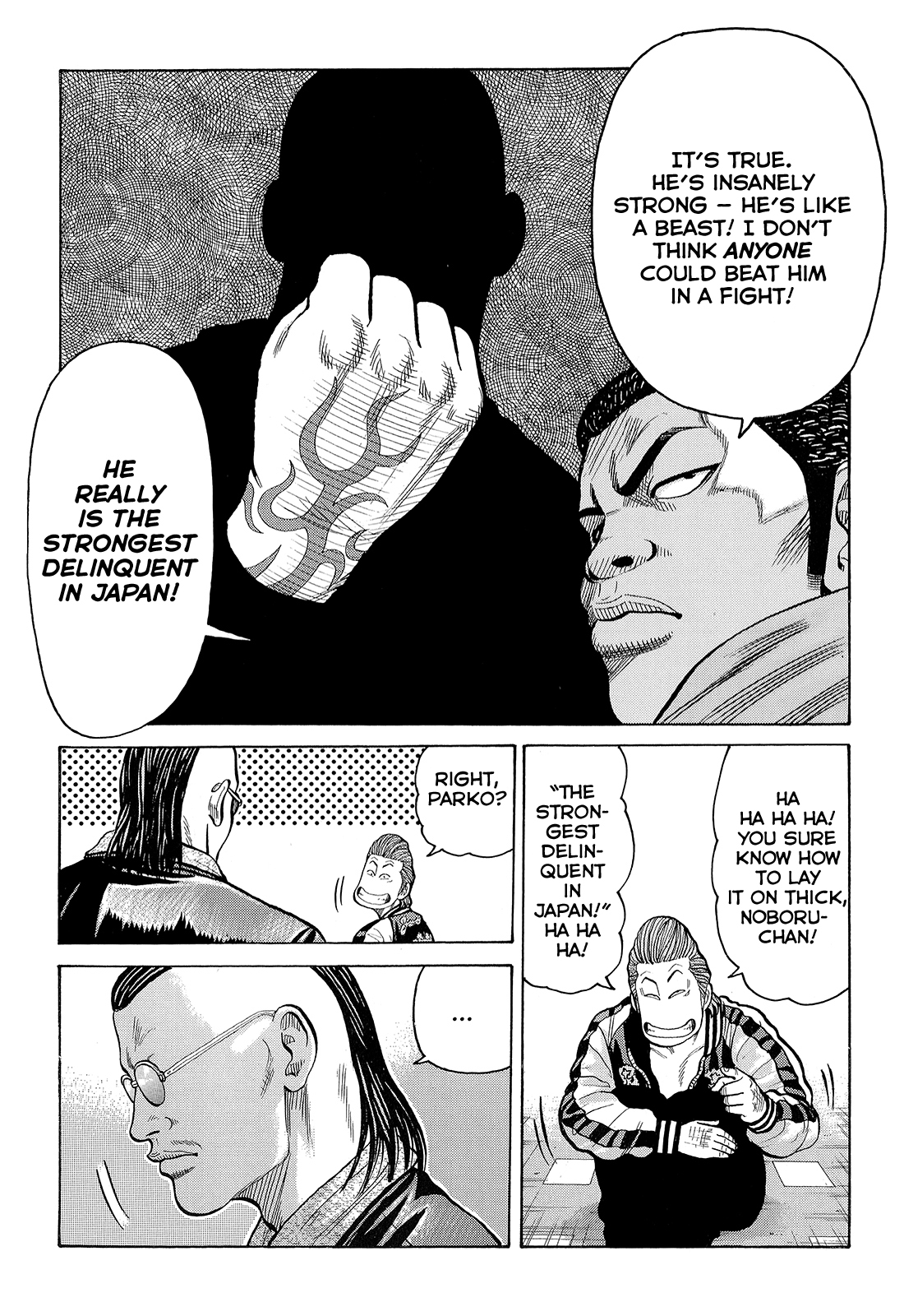 Crows Chapter 89 page 13 - Chapter 89: The Strongest Deliquent in Japan.