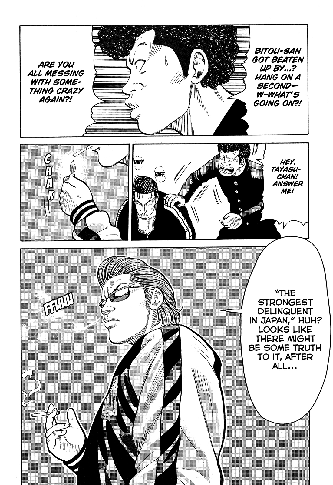 Crows Chapter 89 page 31 - Chapter 89: The Strongest Deliquent in Japan.