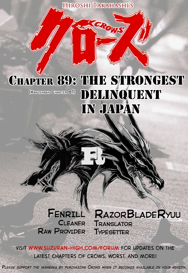 Crows Chapter 89 page 48 - Chapter 89: The Strongest Deliquent in Japan.