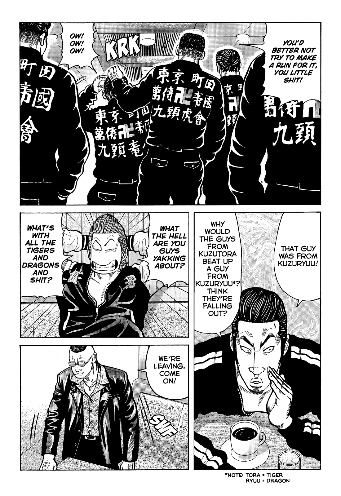 Crows Chapter 89 page 5 - Chapter 89: The Strongest Deliquent in Japan.