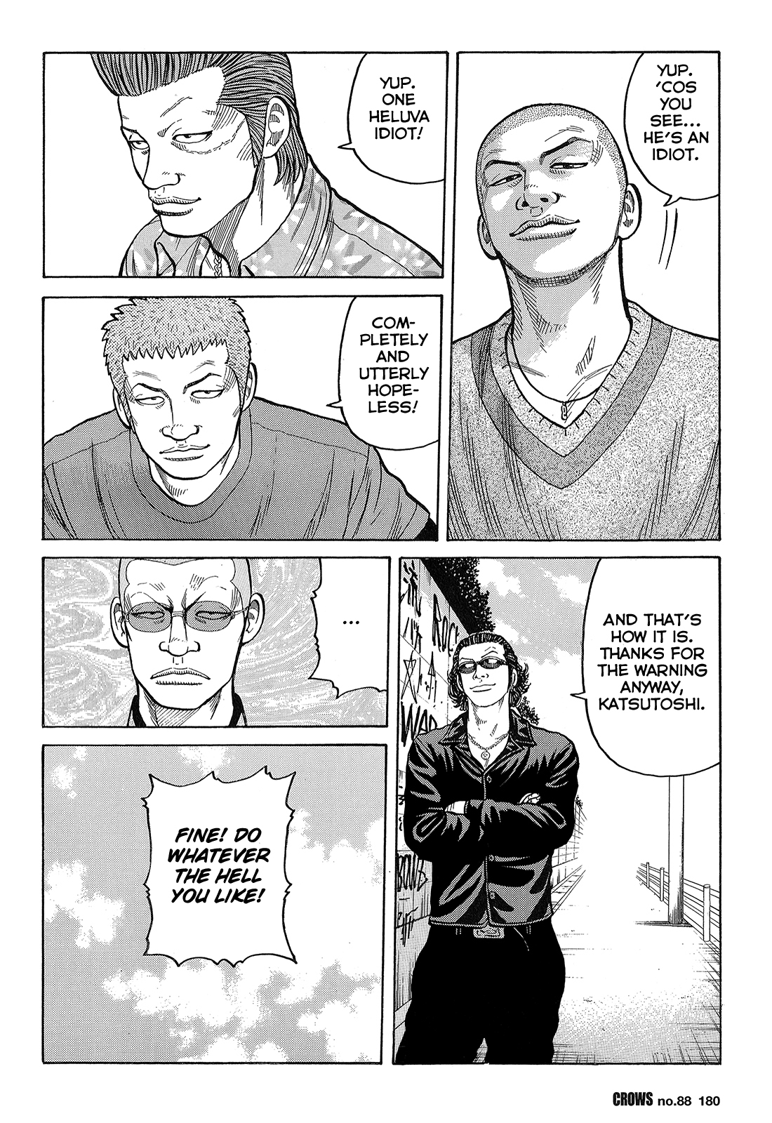 Crows Chapter 90 page 26 - Chapter 90: A Message from Joe