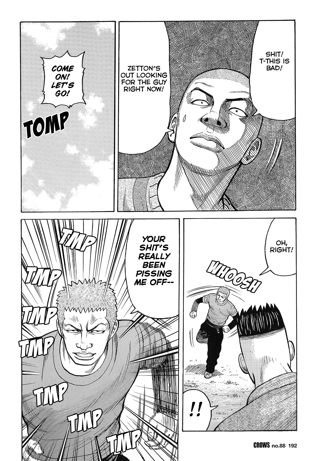 Crows Chapter 90 page 38 - Chapter 90: A Message from Joe