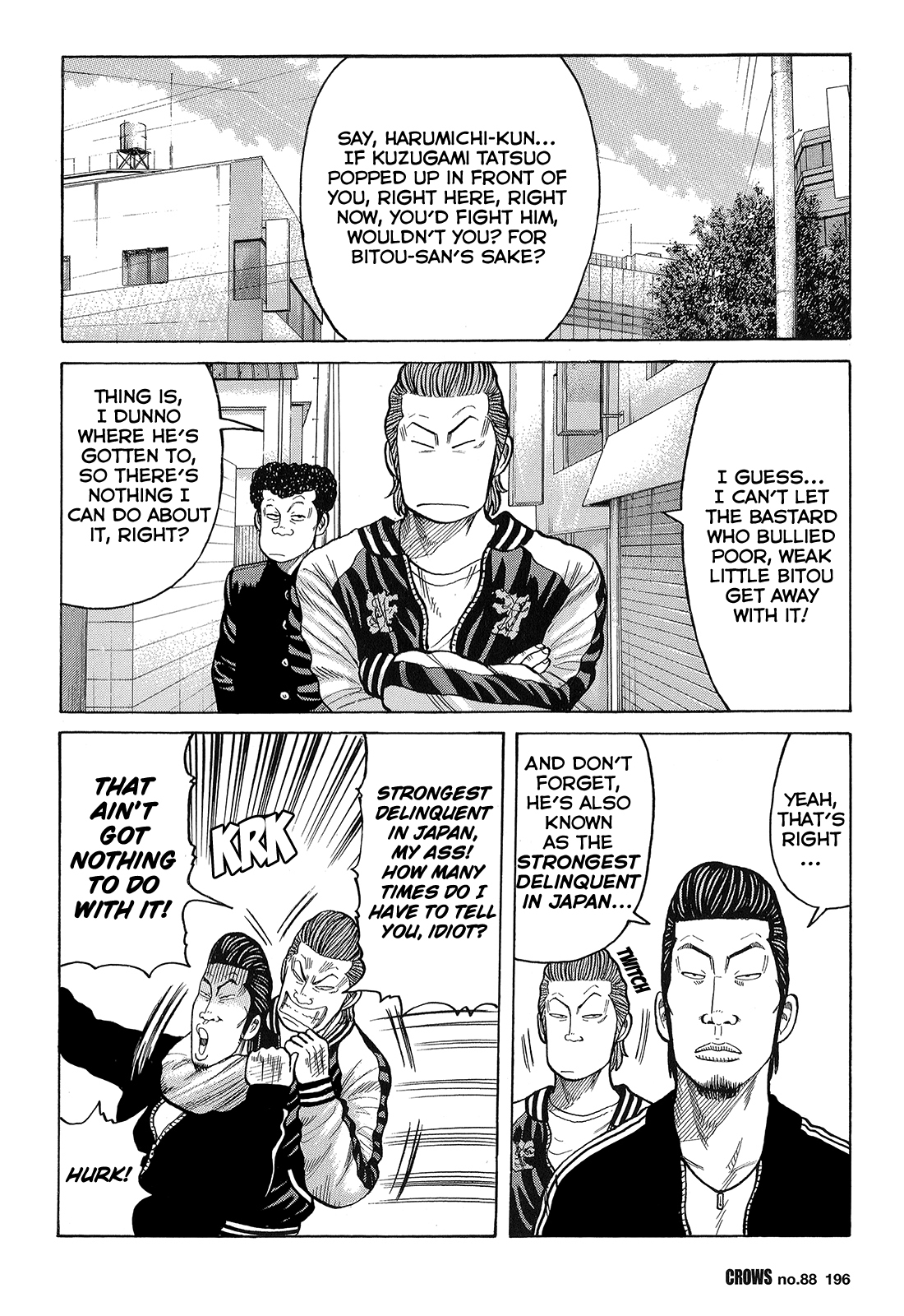 Crows Chapter 90 page 42 - Chapter 90: A Message from Joe