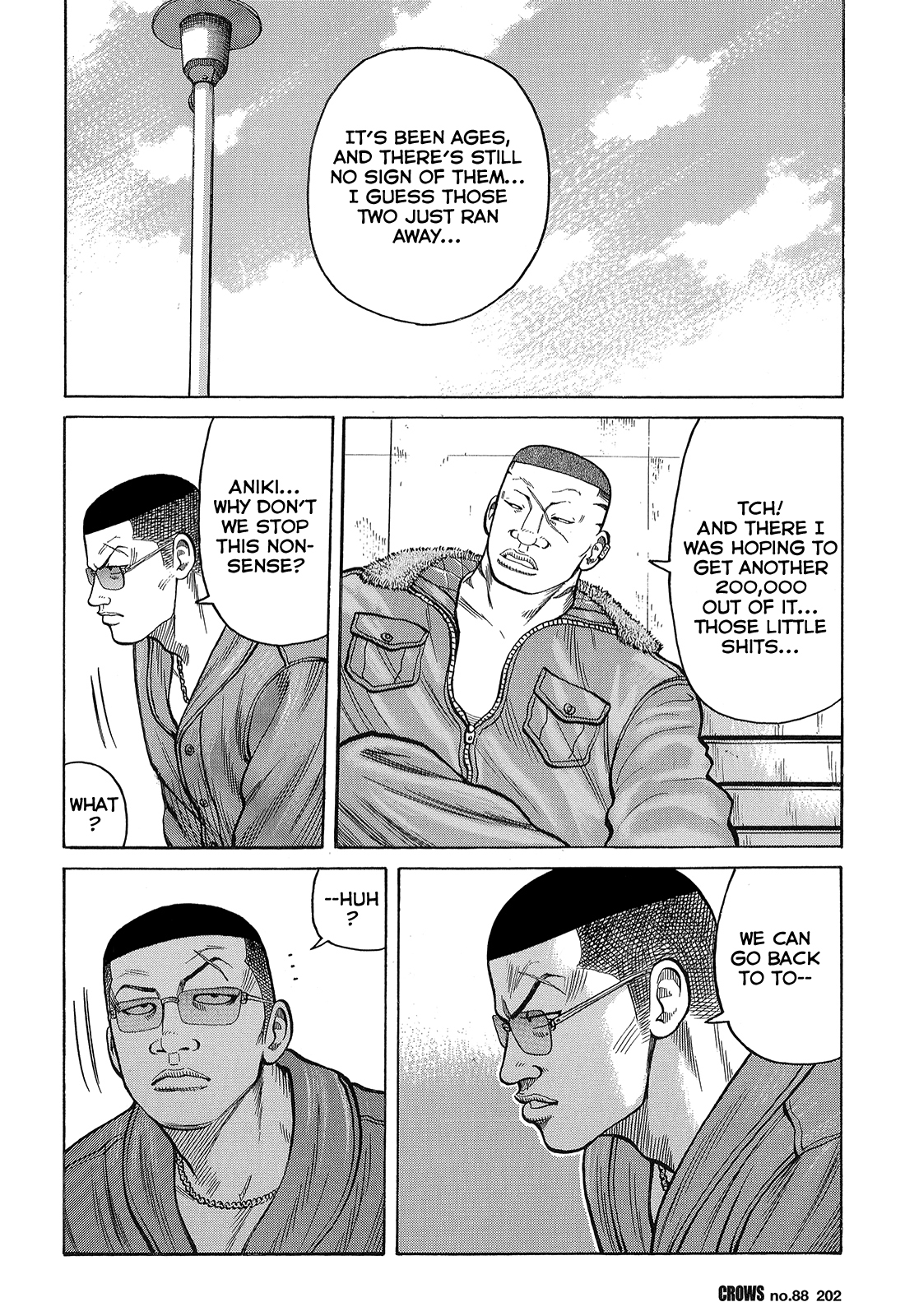 Crows Chapter 90 page 48 - Chapter 90: A Message from Joe