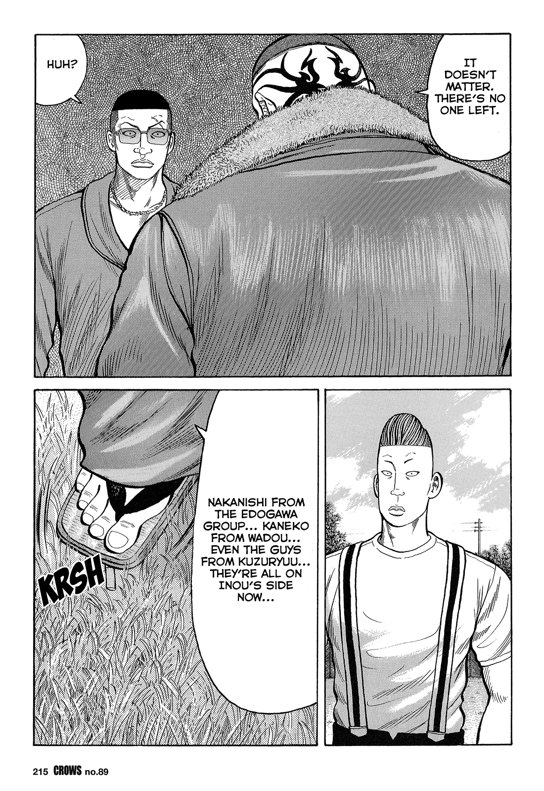 Crows Chapter 91 page 10 - Chapter 91: The Desolate Destroyer