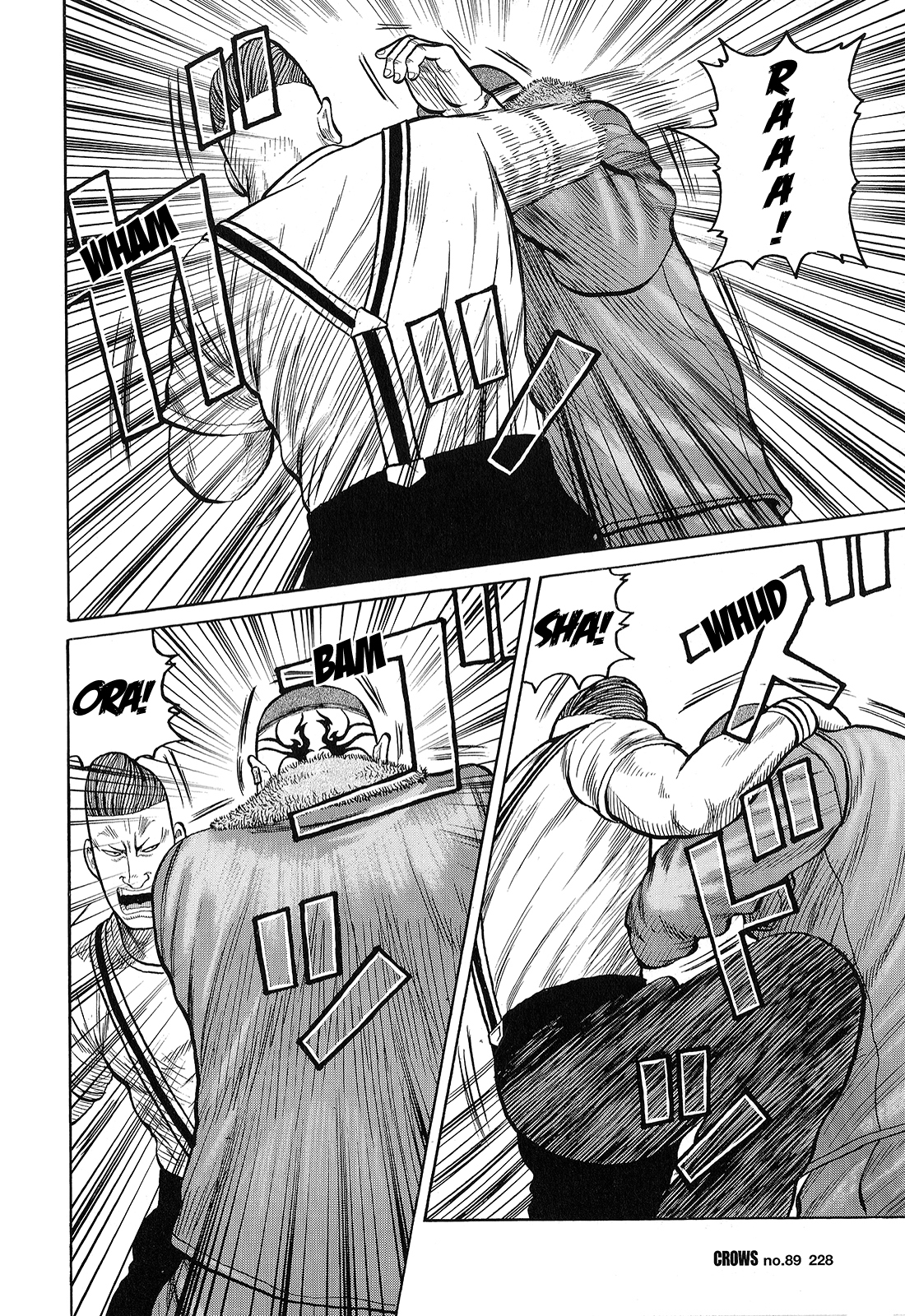Crows Chapter 91 page 22 - Chapter 91: The Desolate Destroyer