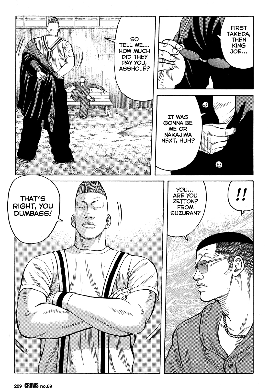 Crows Chapter 91 page 4 - Chapter 91: The Desolate Destroyer