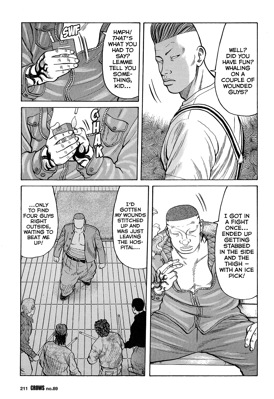 Crows Chapter 91 page 6 - Chapter 91: The Desolate Destroyer